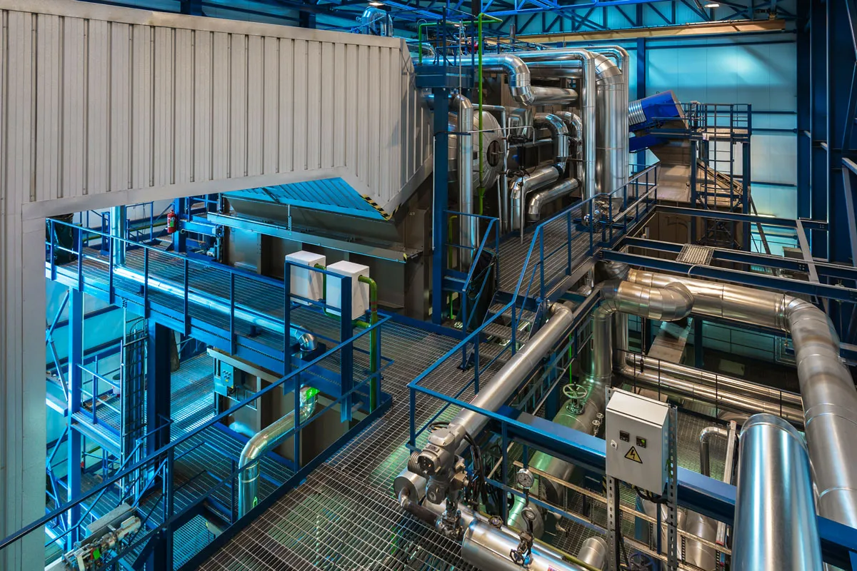 Industrieanlage im Betrieb – Gutachterliche energetische Bewertung und CO₂-Bilanzierung in Stuttgart durch GA Ingenieurbüro und Energieberatung Inhaber Amjad Gerstner Ayoubi